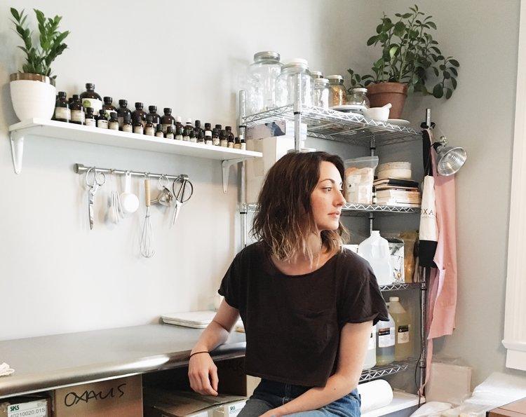 MEET OUR MAKERS: Erin Wexstten, Owner+Founder+Proprietress at Oxalis Apothecary
