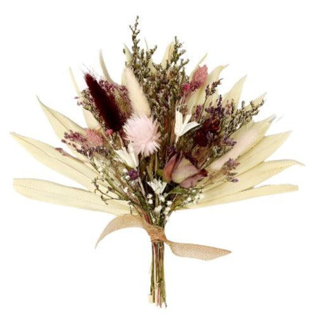 Dried Floral Palm Bundle