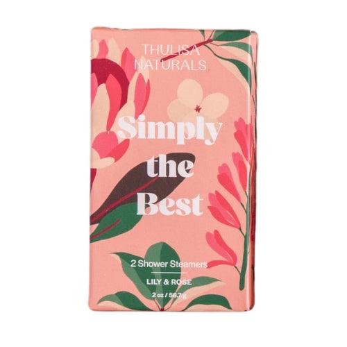 lily and rose shower steamers (includes 2 steamers)