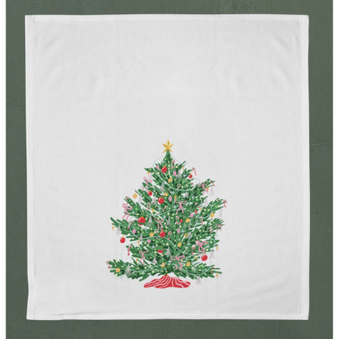 Christmas Tree Tea Towel - One & Only Paper