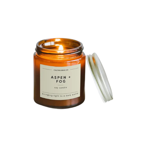 Aspen and Fog Candle by Calyan Wax Co.