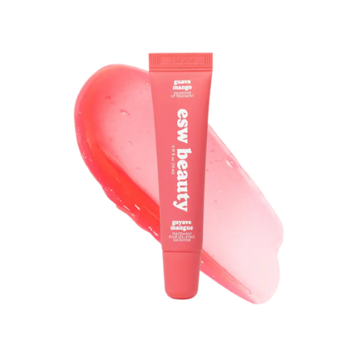 A 0.51 oz guava mango smoothie lip treatment that combines shea butter and peptides to help remove dead skin cells and support fuller, smoother looking lips. Also provides a light pink tint. 
Clean Ingredients. Vegan. Cruelty-Free. Sustainable. Made in Korea 