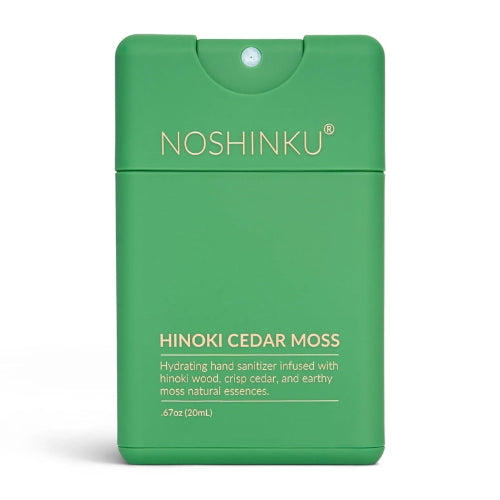 Hinoki Cedar Moss Hydrating Pocket Hand Sanitizer - Noshinku