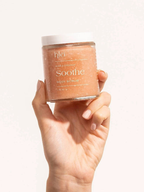 soothing body scrub