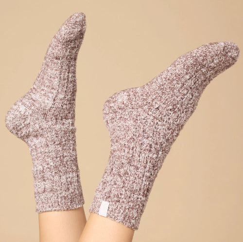 Cozy Marshmallow Crew Socks - Softies