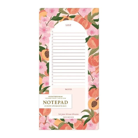 Peach blossom market notepad