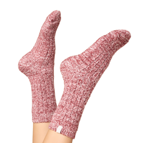 Cozy Marshmallow Crew Socks - Softies