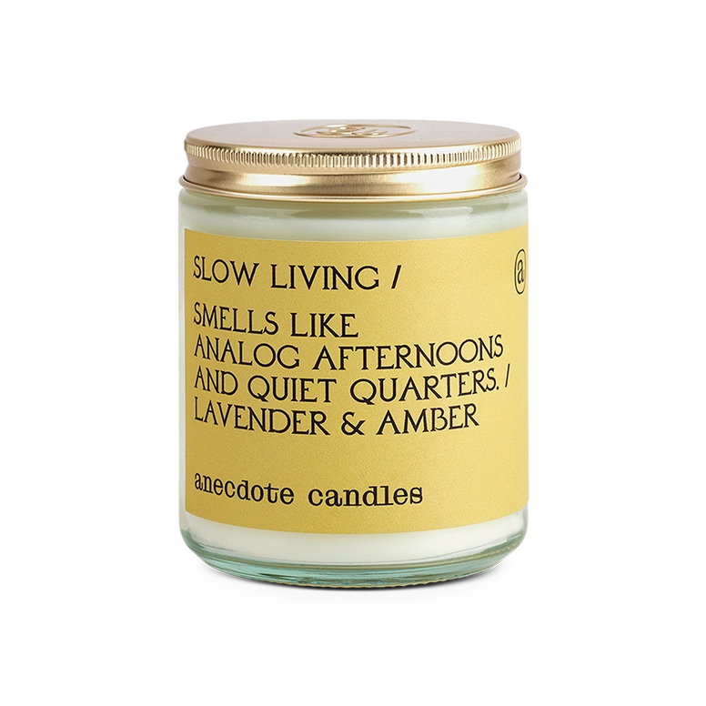 'Slow Living' - Anecdote Candles