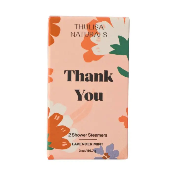 Thank You Shower Steamers - Thulisa Naturals
