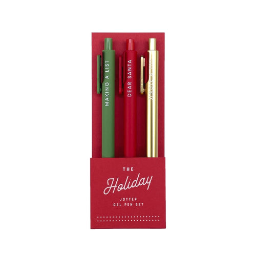 The 'Holiday' Jotter Gel Pen Set - Ruff House Print Shop