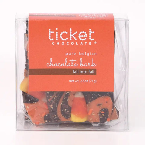 Pure Belgian Chocolate Bark- Ticket Chocolate