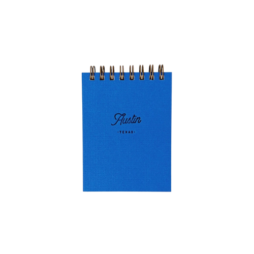 Austin Mini Blue Notebook