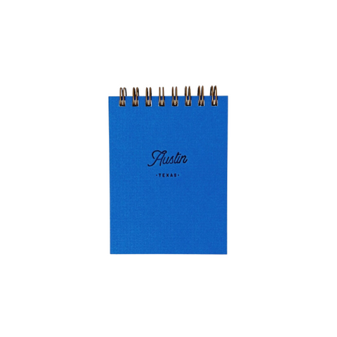 Austin Mini Blue Notebook