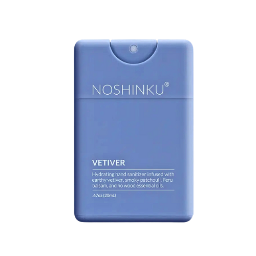 A .67 oz hydrating hand sanitizer infused with scents of earthy vetiver, smoky patchouli, Peru balsam, and ho wood. Kills 99.9% of germs and contains approximately 350 sprays.
No dyes. Not artificial perfumes. Just clean, hydrated hands wherever you go!