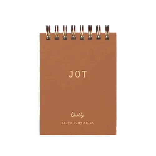 Brown 'Copper' Notepad -Ruff House Print Shop