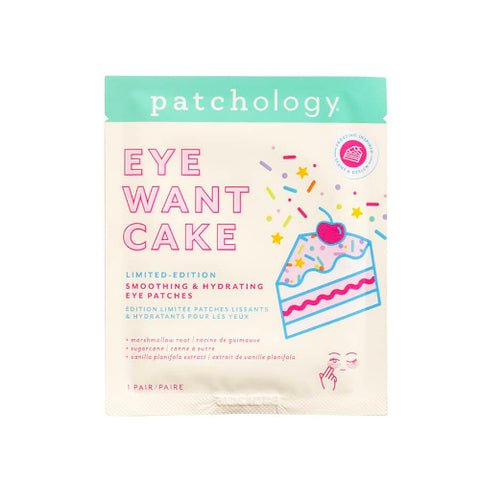 eye want cake smoothing and hydrating eye patches by patchology