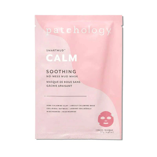 calm soothing no-mess mud mask by patchology