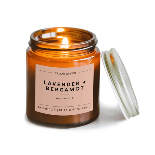 Calyan Wax Co. - Lavender + Bergamot Candle - Bon Vivant Gift Boxes