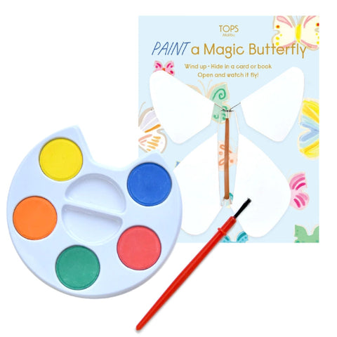 paint a magic butterfly by tops malibu