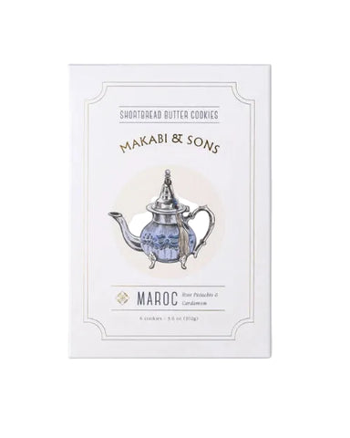 Shortbread Butter Cookies 'Maroc' - Makabi & Sons