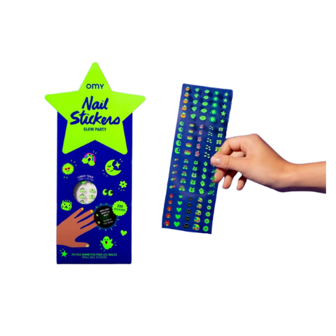 'Glow Party' Nail Stickers - OMY