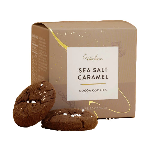 Sea Salt Caramel Cocoa Cookies - Grand Provisions