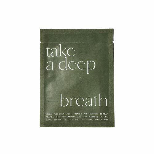 'Take A Deep Breath' Face Sheet Mask - Lucky Owl