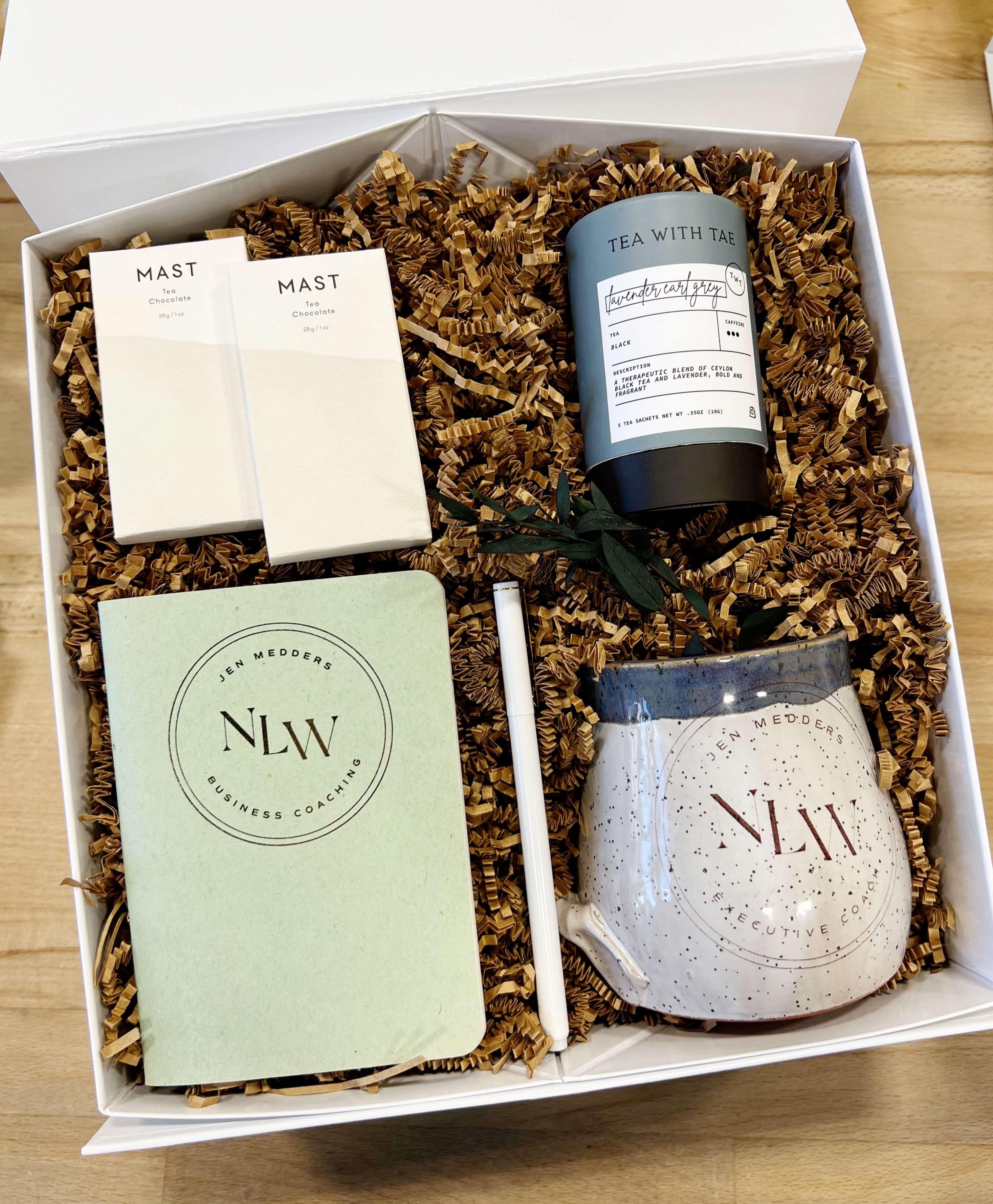 NLW Custom Welcome Boxes - Bon Vivant Gift Boxes