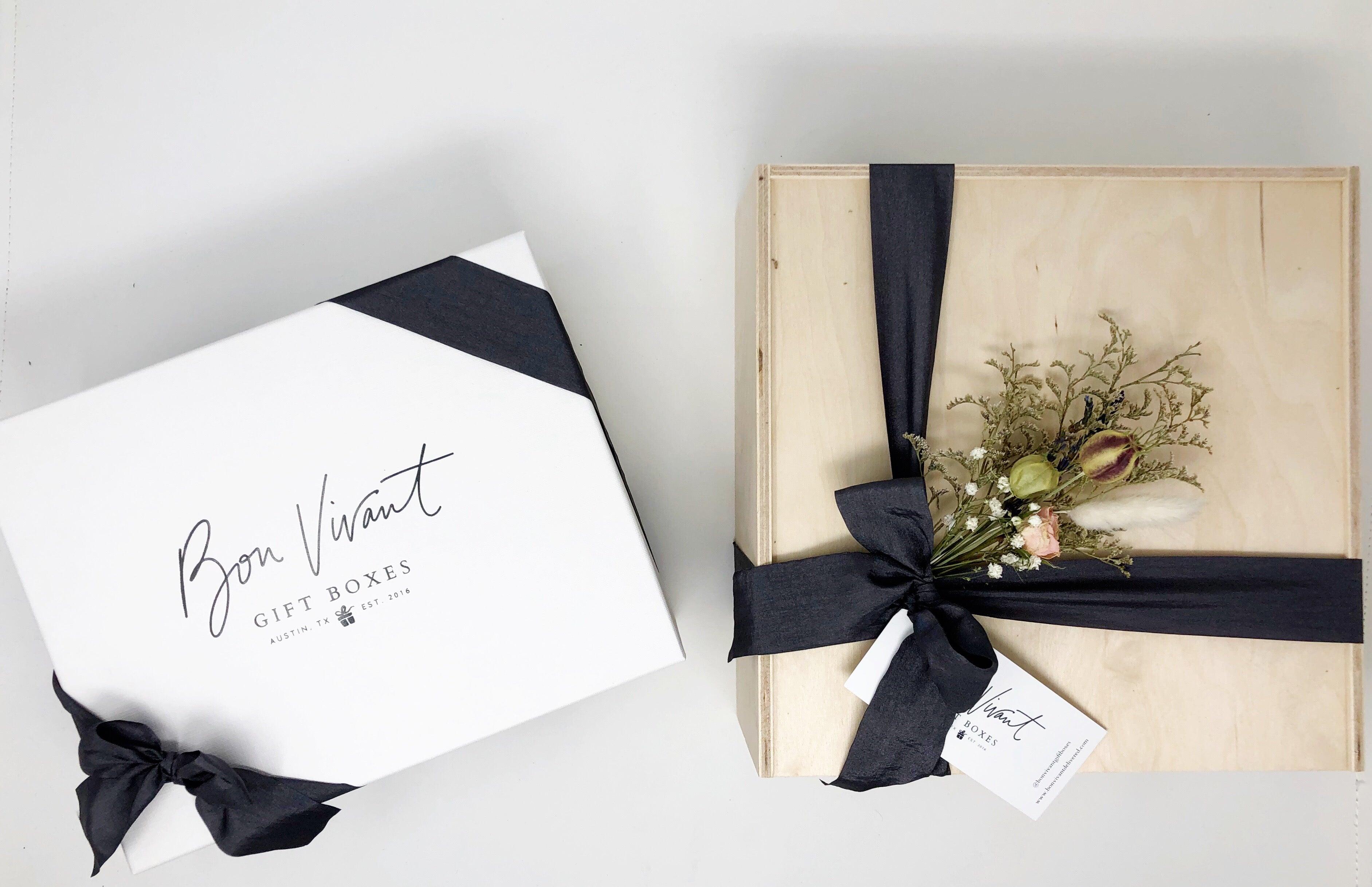 Custom Title For Box - Bon Vivant Gift Boxes | Austin, Texas